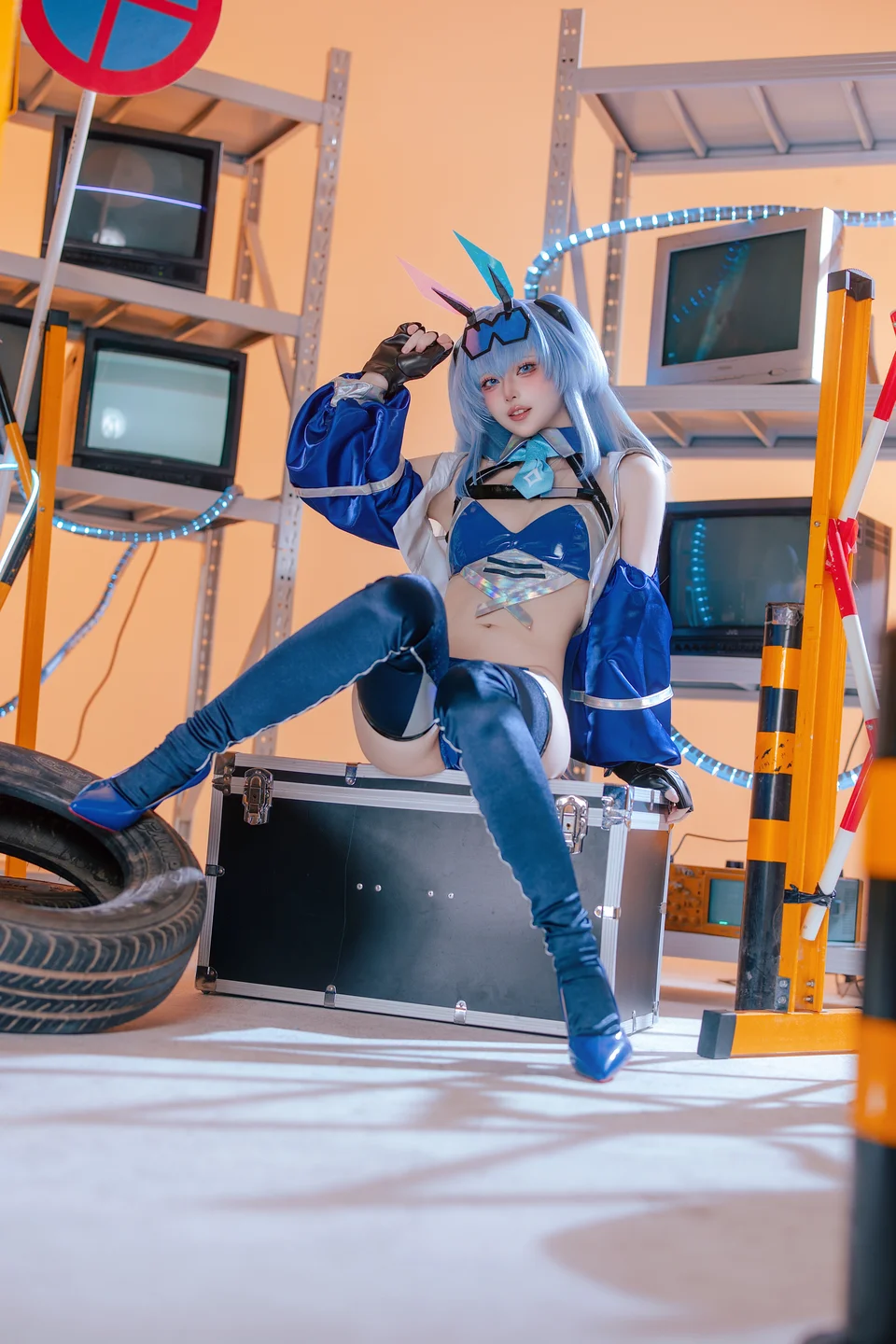 屿鱼 - No.082 碧蓝航线 花园赛车服 [82P-792MB]